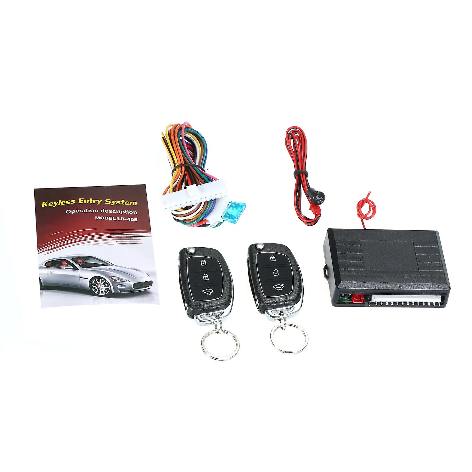 Universal Car Door Lock Trunk Release Keyless Entry System Central Locking Kit