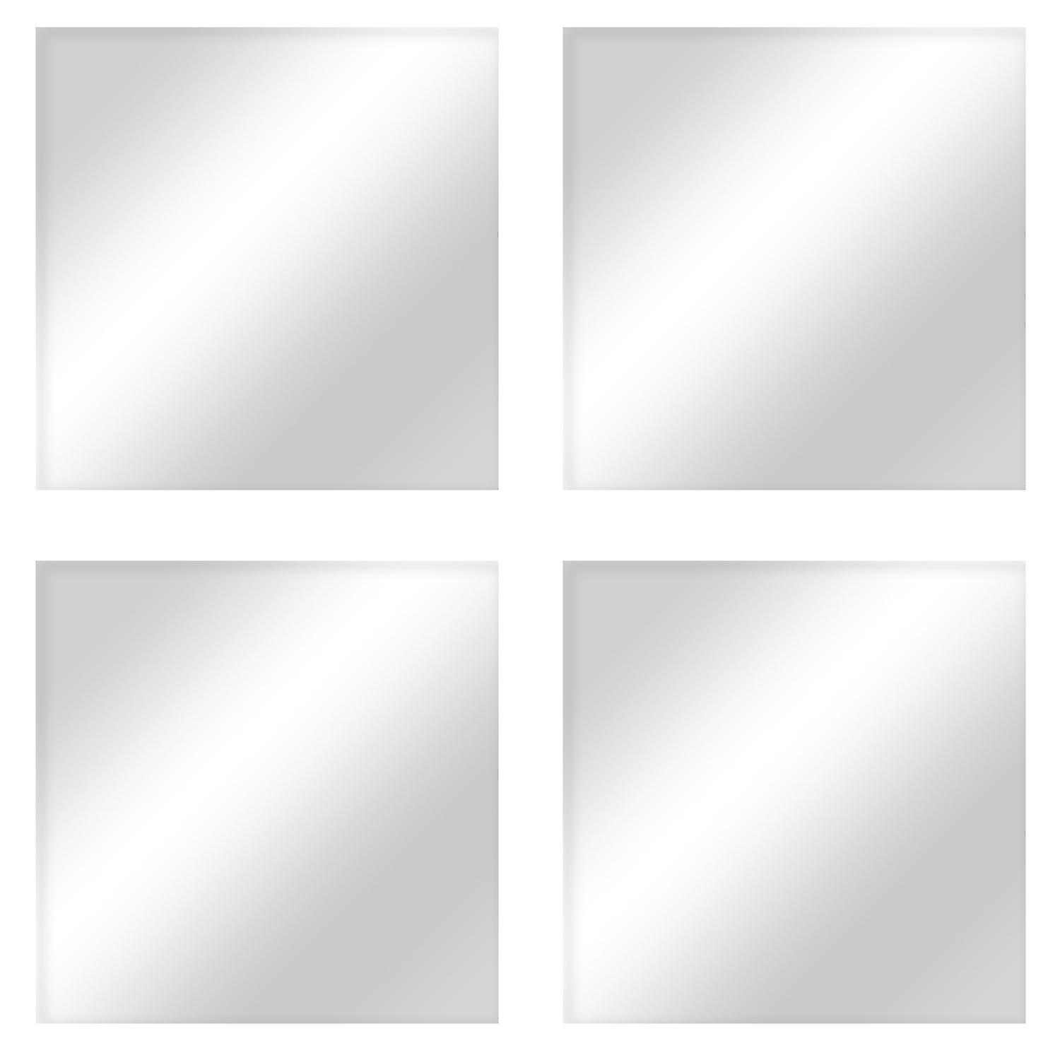 4x miroirs auto-adhésifs