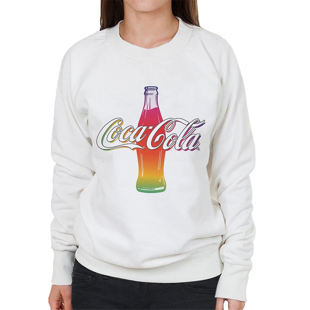 Coca Cola Multi Colour Bottle Women's Sweatshirt