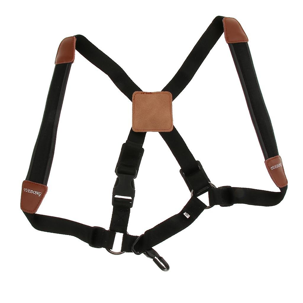 Justerbar saksofon nakkestropp belte treblås instrument tilbehør L