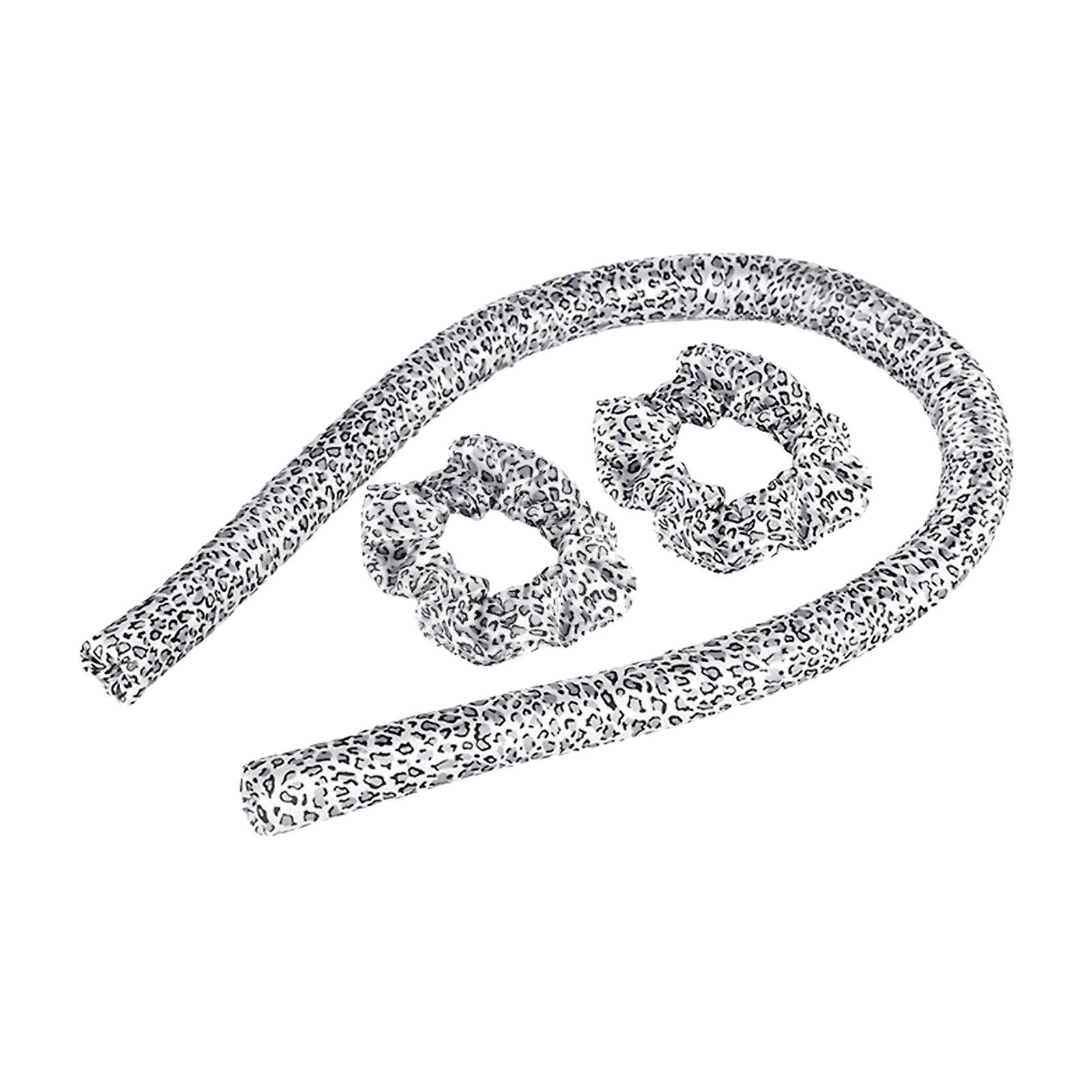 No Heat Heatless Curling Rod Headband Lazy Curlers Soft Shiny Heart
