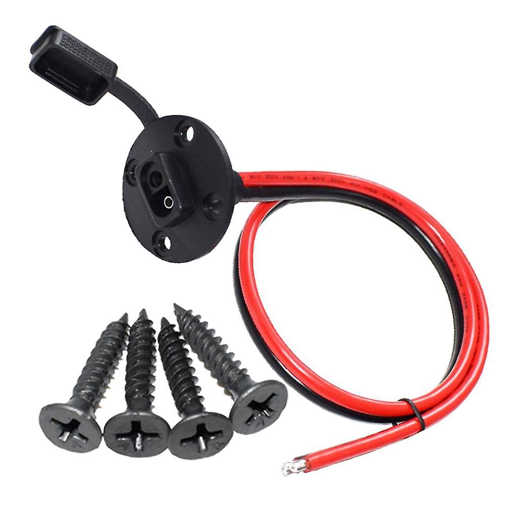 10AWG Heavy Duty Quick Connect Solar Panel Mount SAE Plug Socket Cable