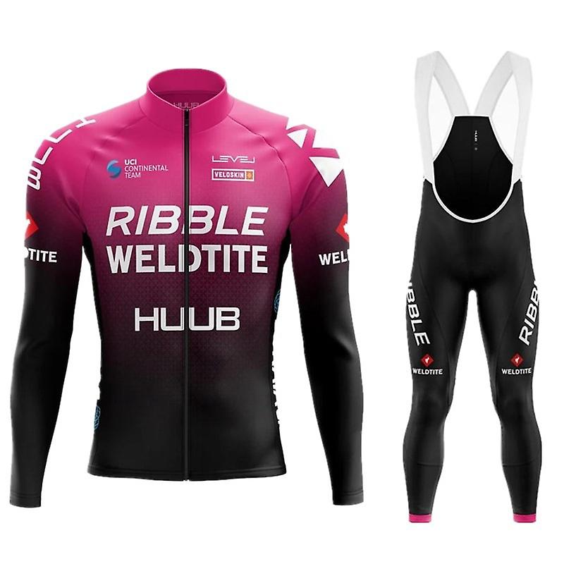 High-quality Men's Cycling Suit With Braces: Comfortable, Sweat-wicking, Windproof, Warm, And Durable - Perfect For Road Biking