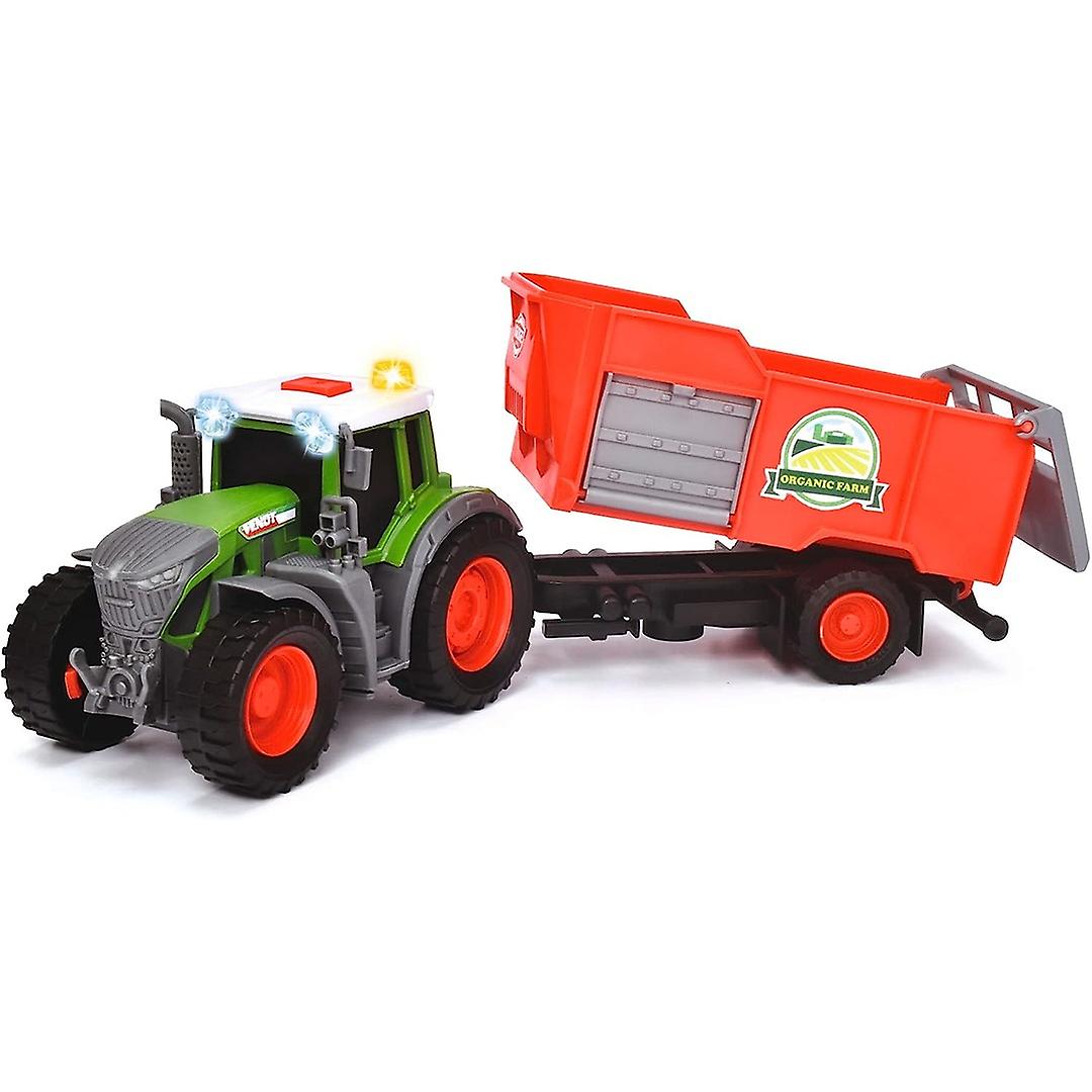 Dickie Toys Fendt Tractor Y Remolque