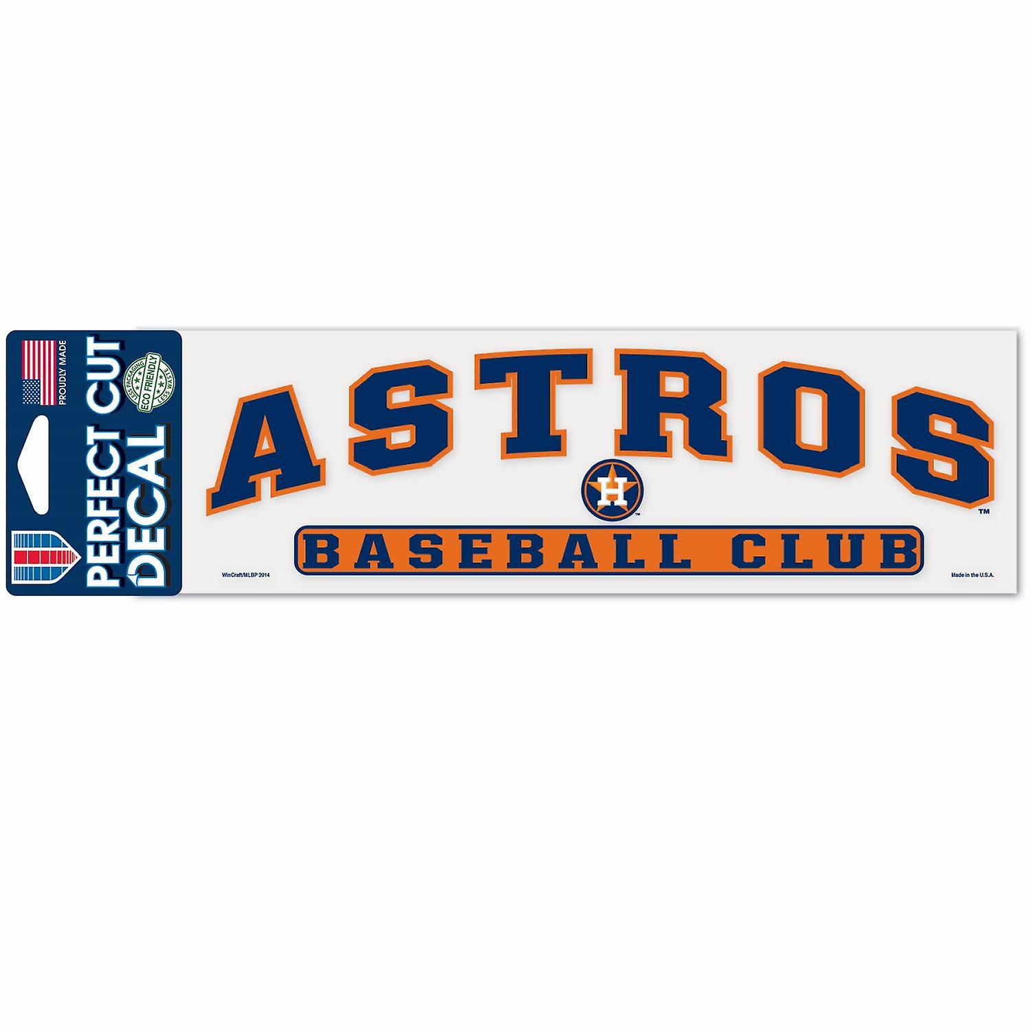 MLB 完美切割贴纸 8x25cm 休斯顿太空人
