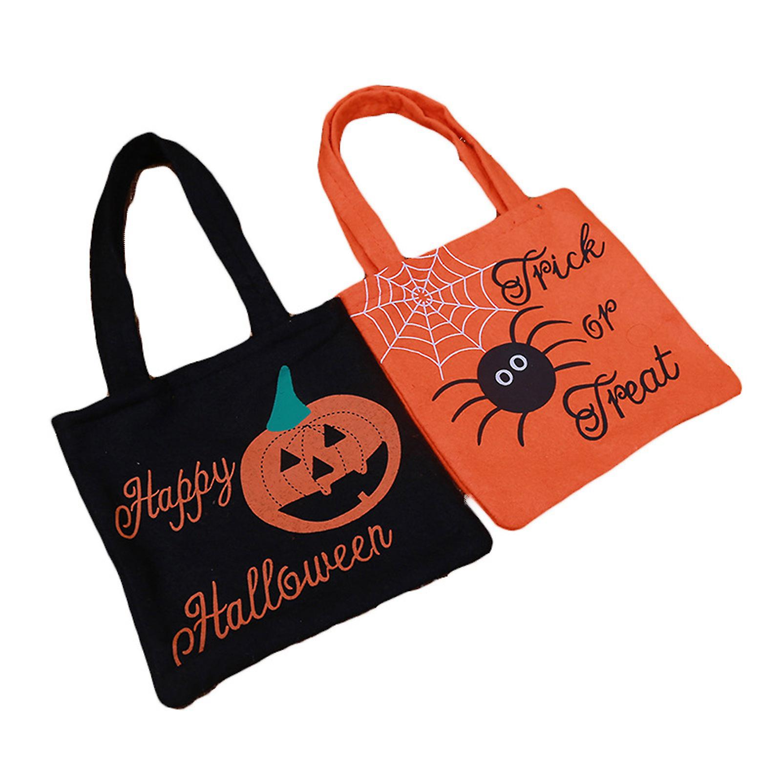 Halloween Non-woven Handbag Soft Adding To Halloween Atmosphere Bag