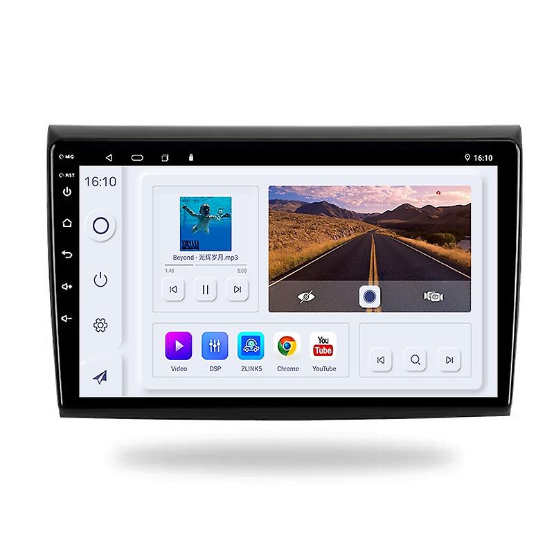 Car Radio Android Navigation Player For Fiat Bravo 198 2 II 2007 - 2014 Multimedia Stereo WiFi 2din