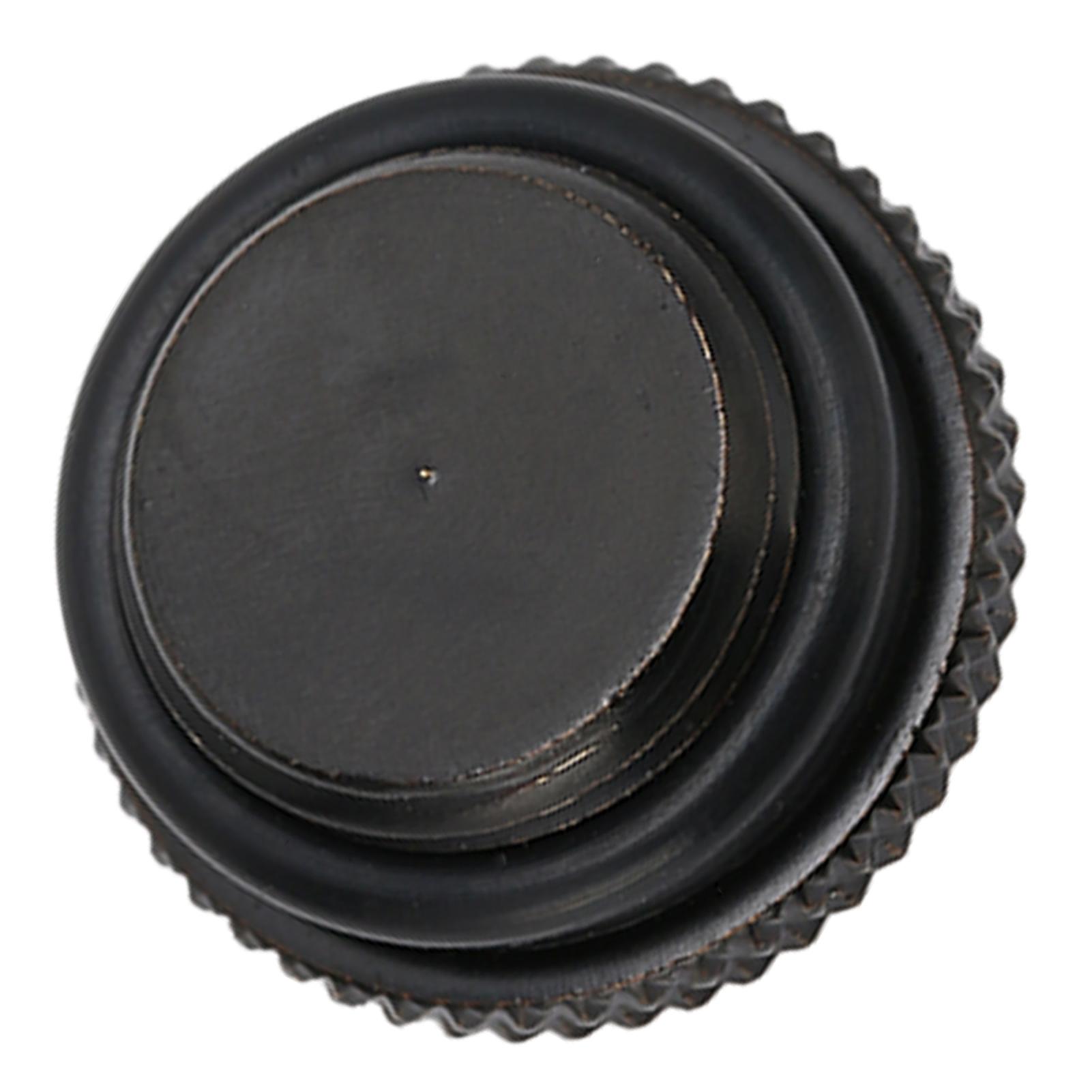 Water Cooling Compression Fitting Computer Water Cooling System G1/4 Thread Hexagonal Brass Ultra Thin Water Stop Plug Black
