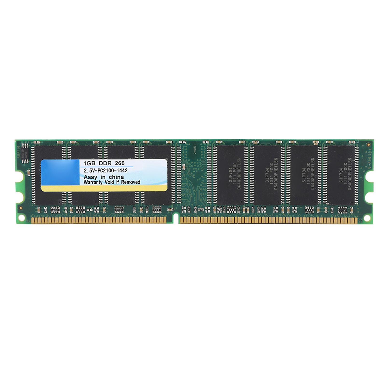1GB DDR 226MHz 2.5V 184Pin Desktop PC RAM Memory Fully Compatible