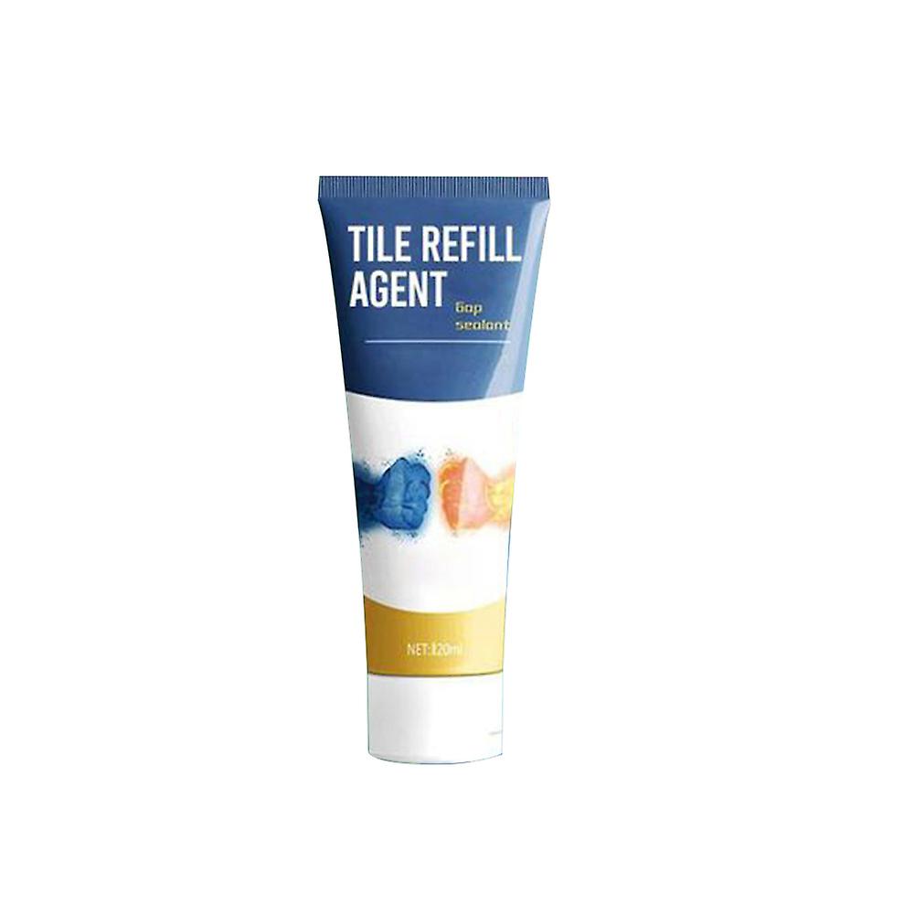 20/120ml Tile Grout Squeeze Tube Tile Grout Restoring Agent Waterproof Tile Grout and Sealer Colorant with Scraper Home