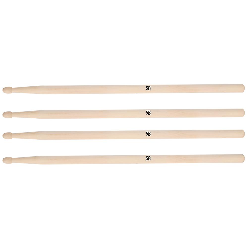Pairs 5A/5B Maple Wood Jazz Drum Sticks Set Musical Instrument Accessory