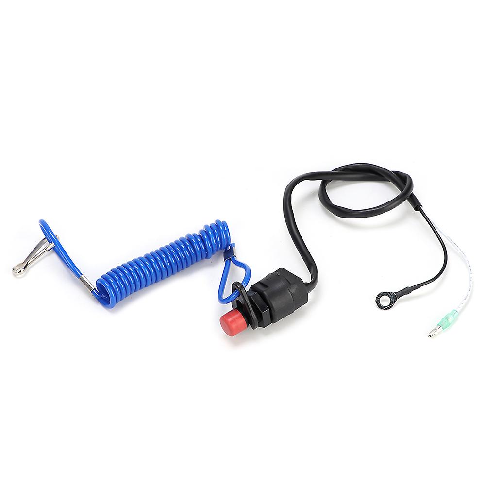 Universal Outboard Engine Ignition Emergency Kill Stop Switch Safety Tether Lanyard