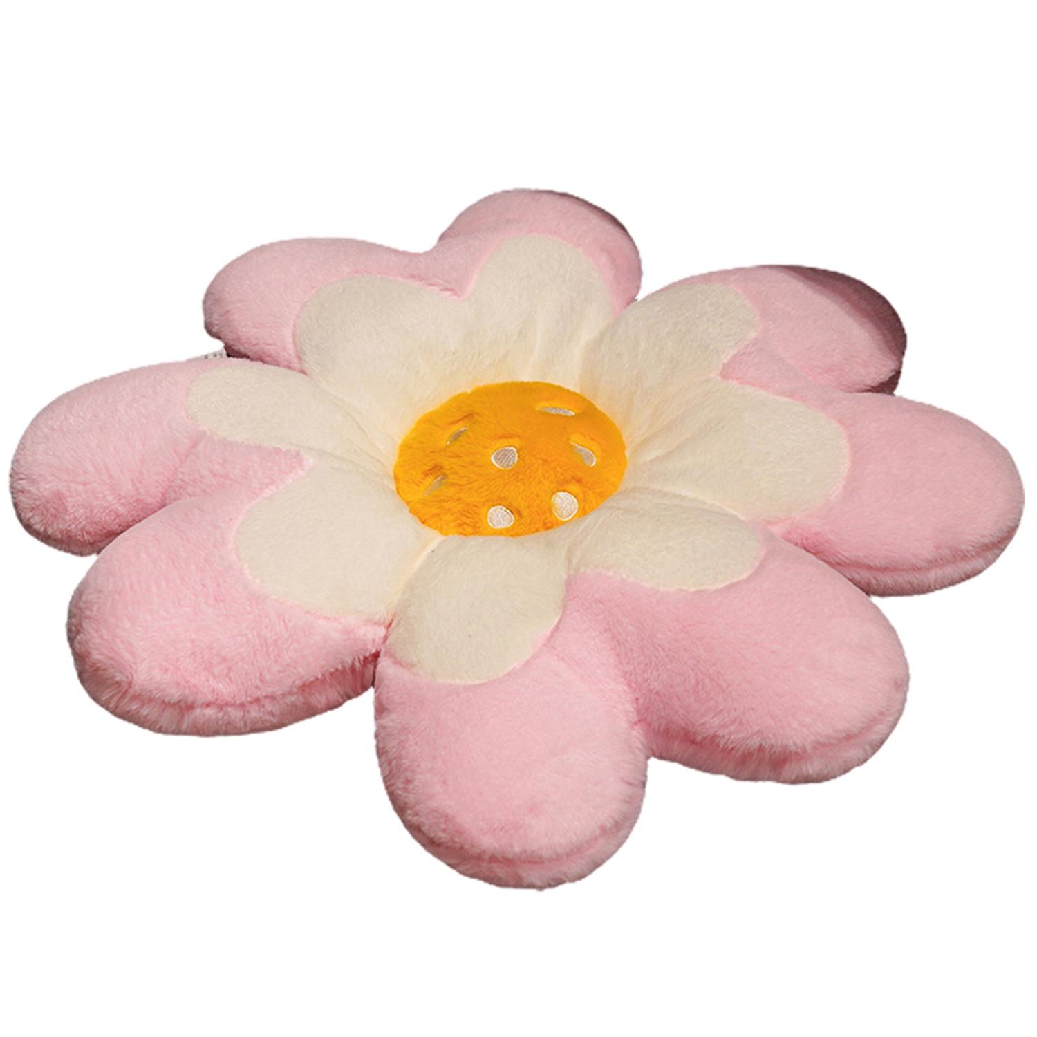 Chair Cushion Flower Shape Anti-slip PP Cotton Strong Flexibility Seat Cushion Pad for Home