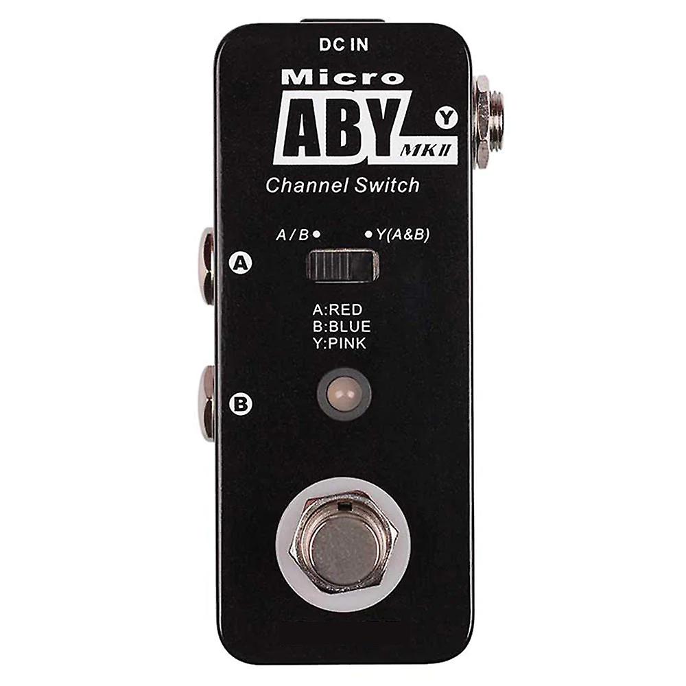 Guitar Effects Pedal With Channel Switch Pedal Function