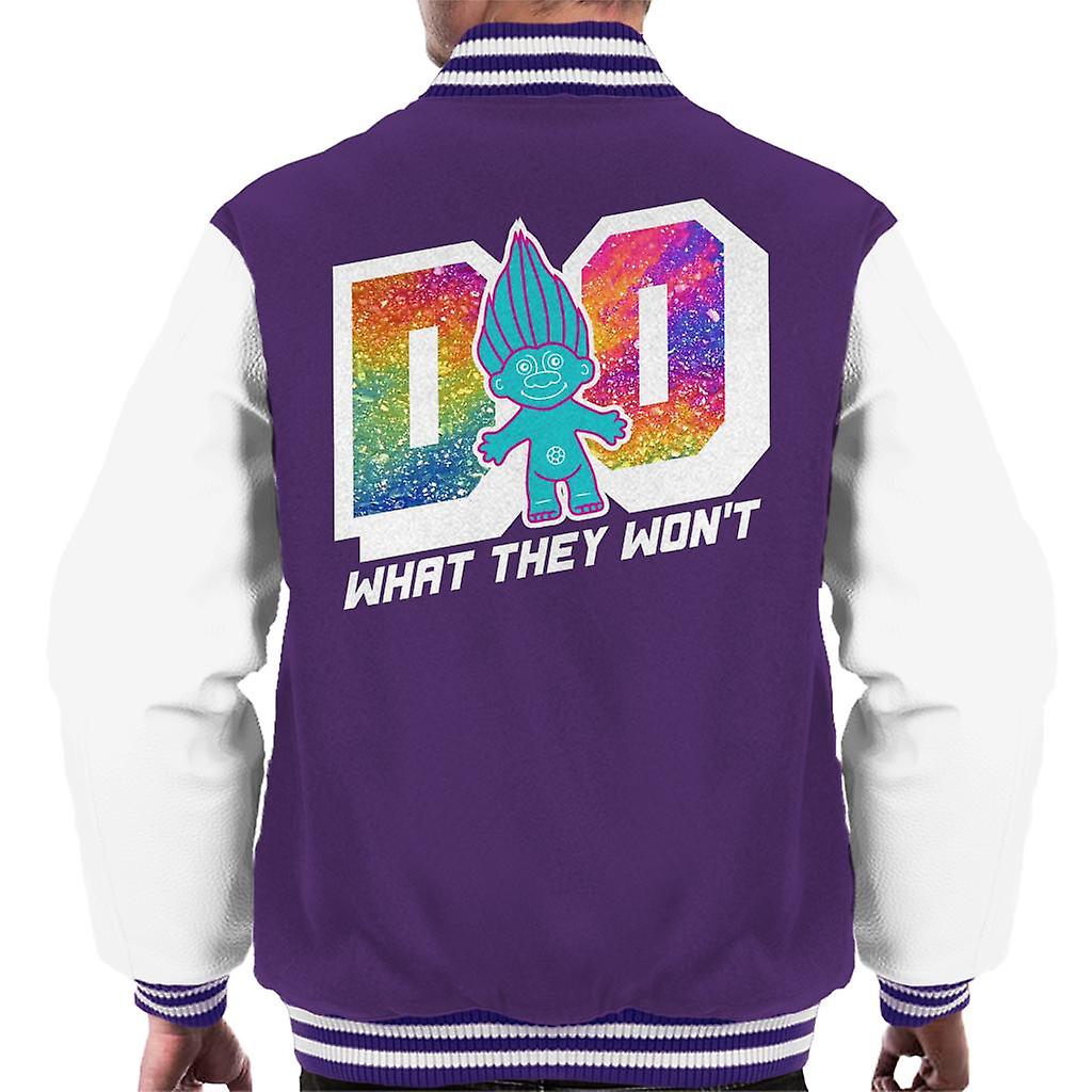 Trolls Do What They Wont Men's Varsity Jacket