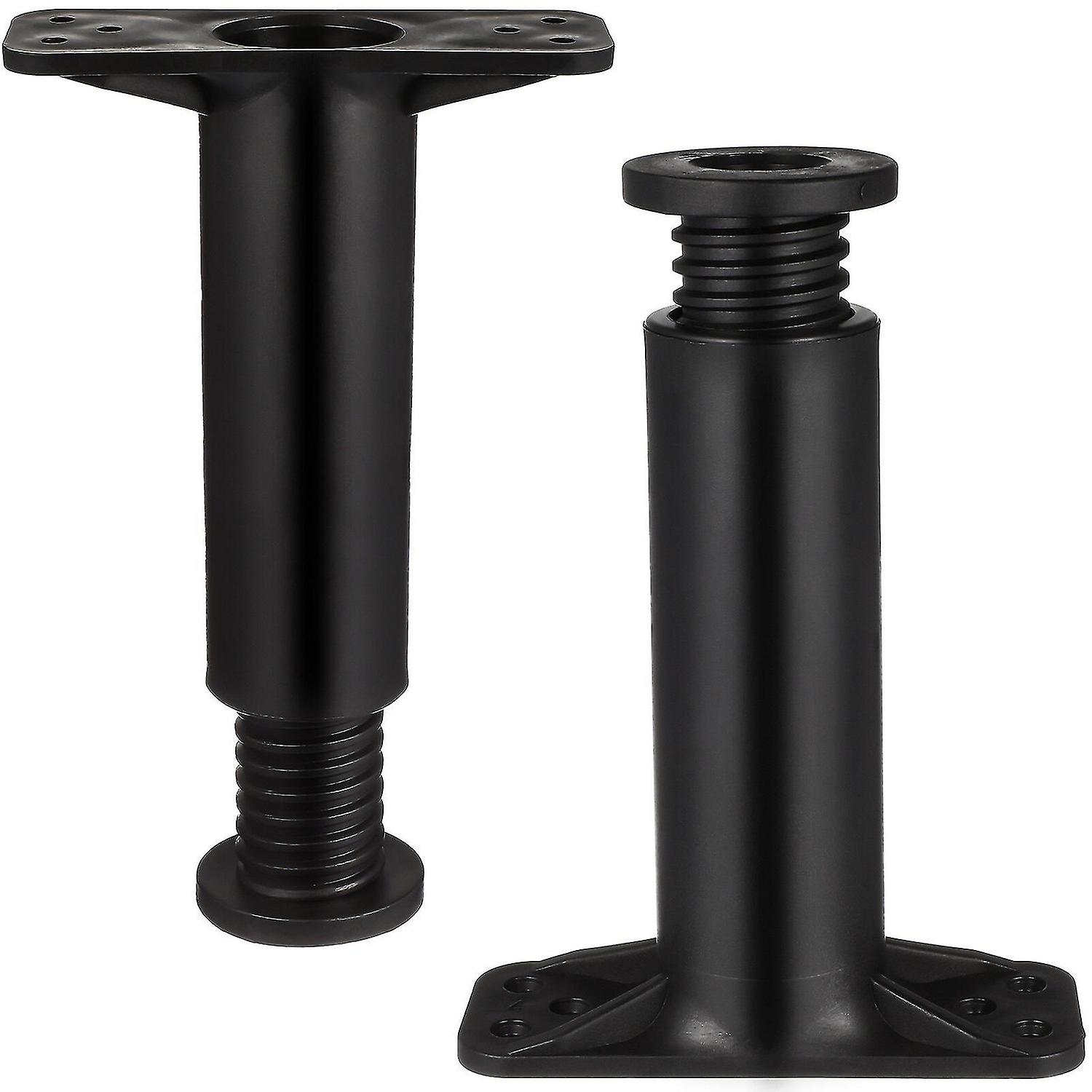 2pcs Bed Center Support Leg Adjustable Height Bed Frame Support Leg (adjustable Range 5.11 To 8.66in