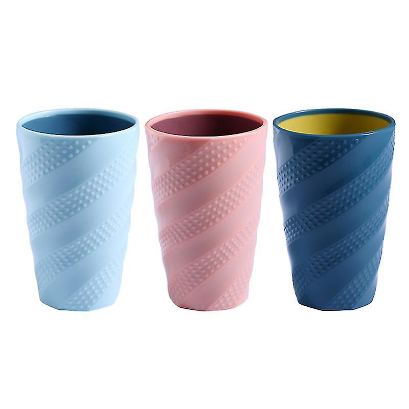 3pack Plastic Brushing Cups