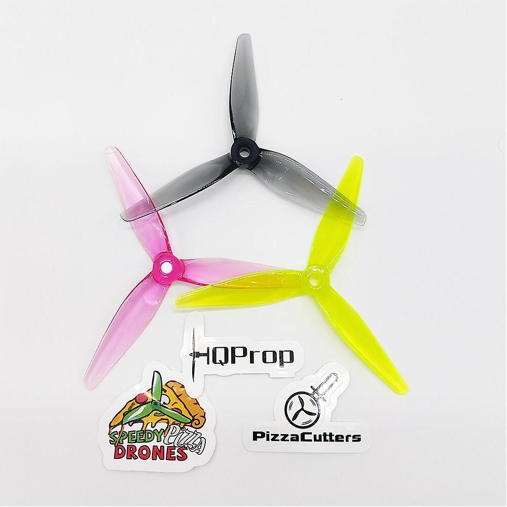 2 Pairs HQProp PizzaCutters 5037 5.0x3.7 5 Inch 3Blade Propeller Poly Carbonate for RC Drone FPV Rac