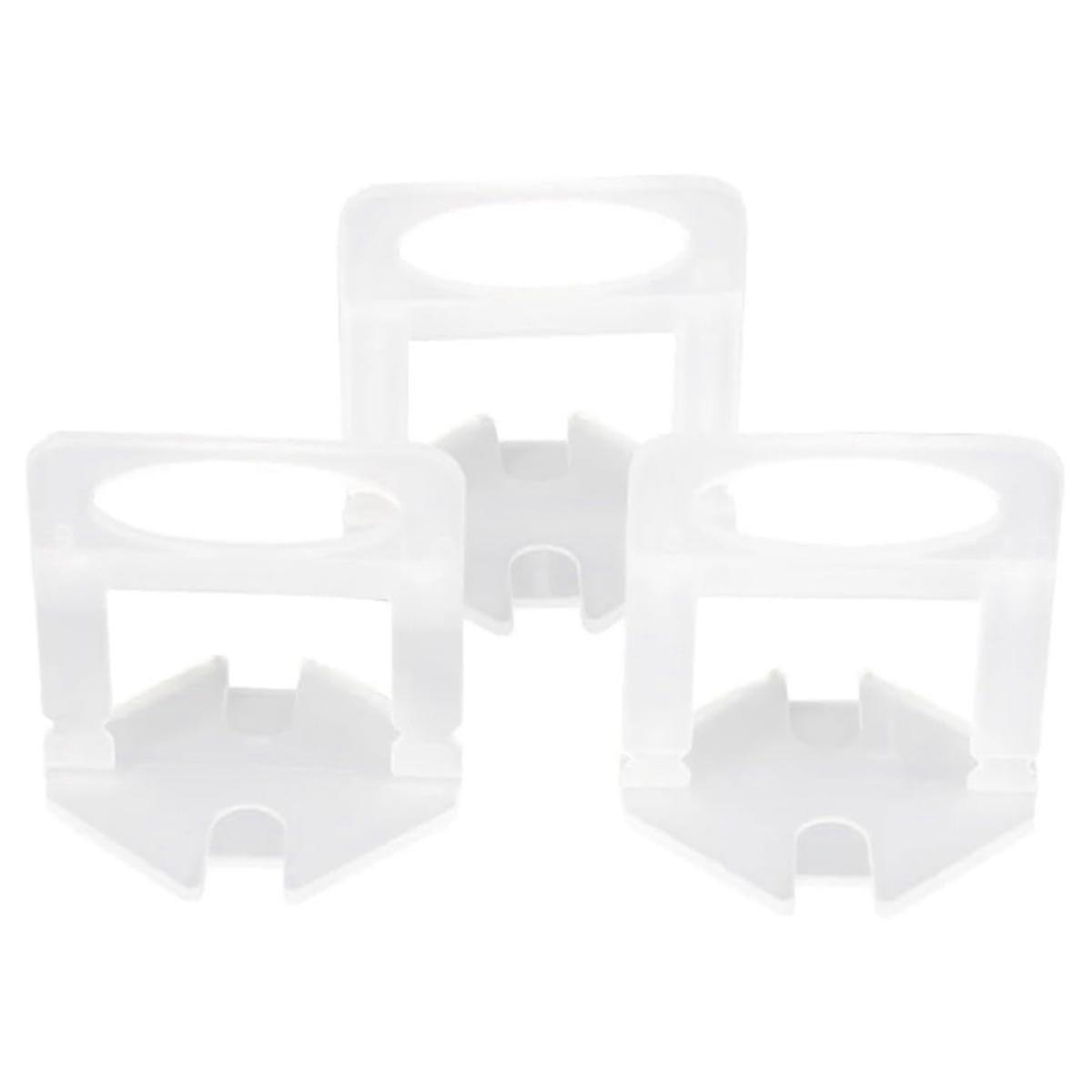 Tile Leveling System Clips - DIY Tiles Leveler Spacers - Tile Leveling System for Tile Installation (1/8 Inch) (500Pcs)