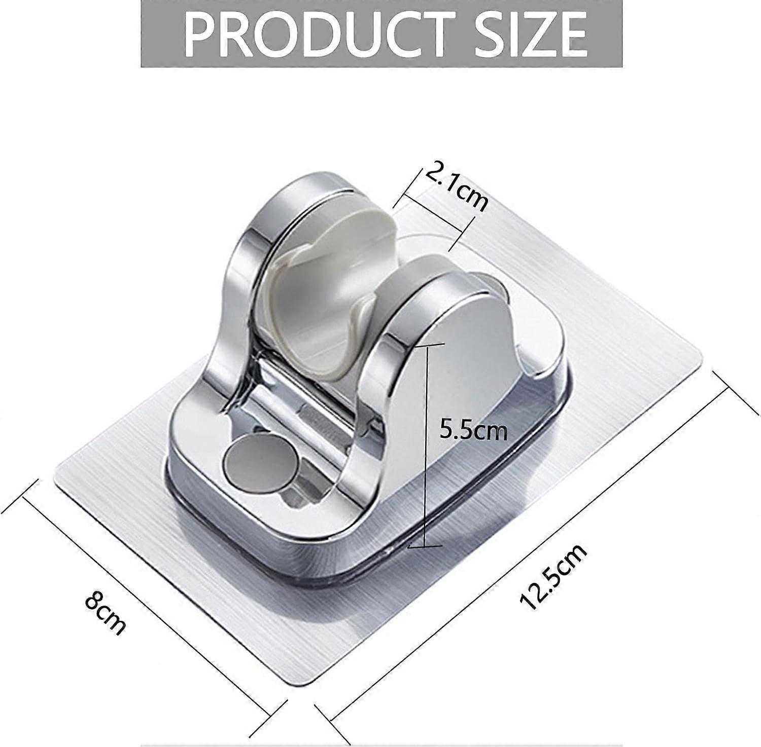 Shower bracket, no-drill hand shower bracket Angle-adjustable adhesive 3M shower bracket, super power