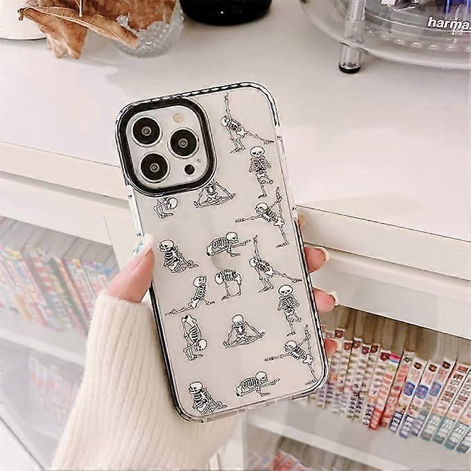 Cute Yoga Casetify Skeleton Yoga For IPhone 13 Pro Max Case Women