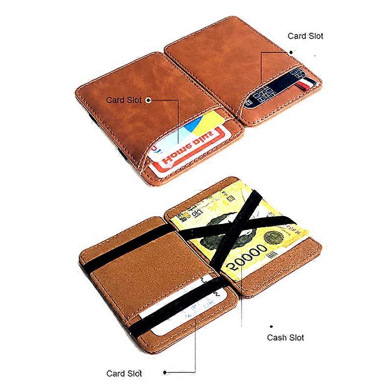Black Fashion Police Dept Badge Printing Leather Magic Wallets Classic Men Women Money Clips ...