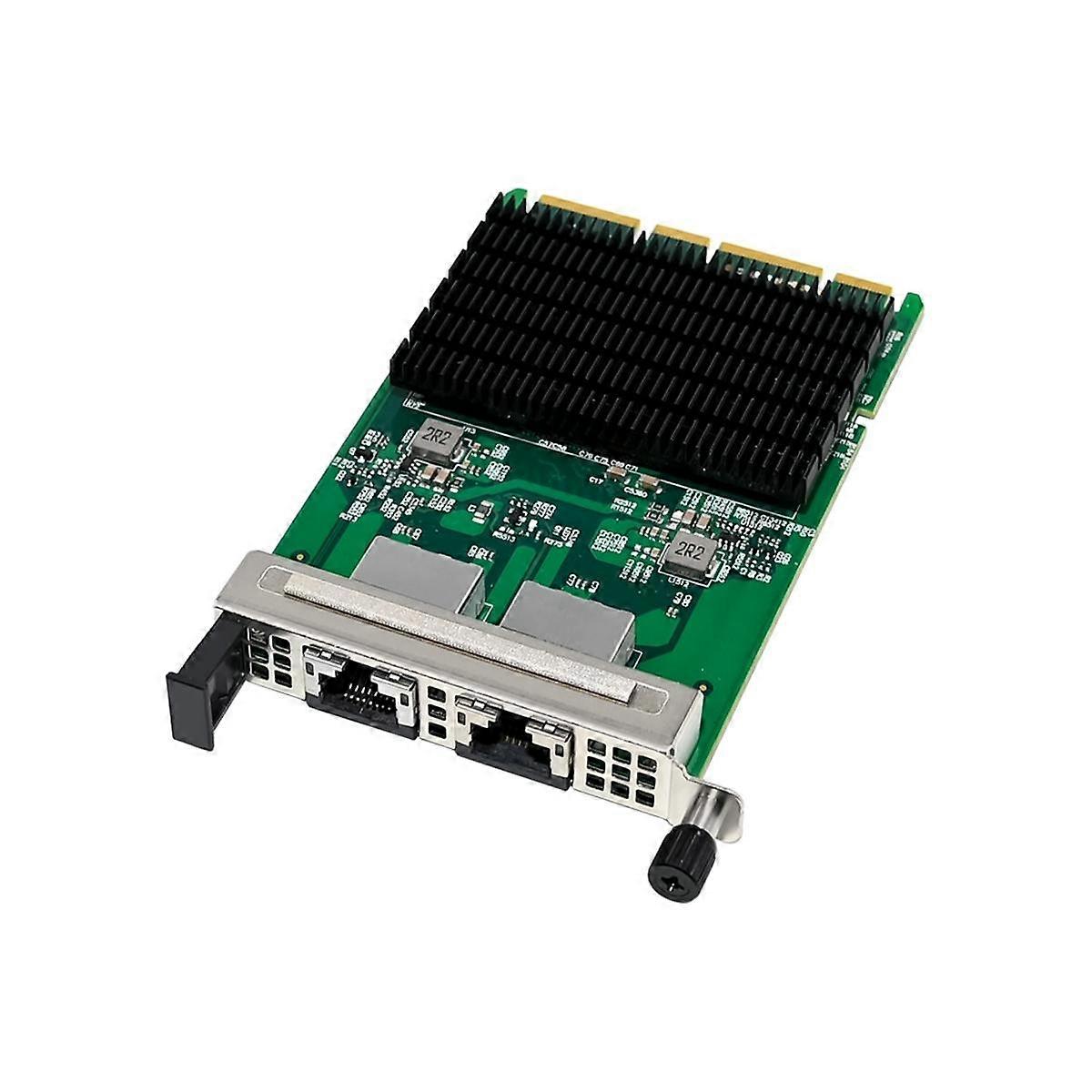 I350-T2 Gigabit-Netzwerkkarte, 2XRJ45-Port, OCP3.0, I350AM2 Ethernet-Server-Netzwerkkarte für Win10, FreeBSD, Linux usw.
