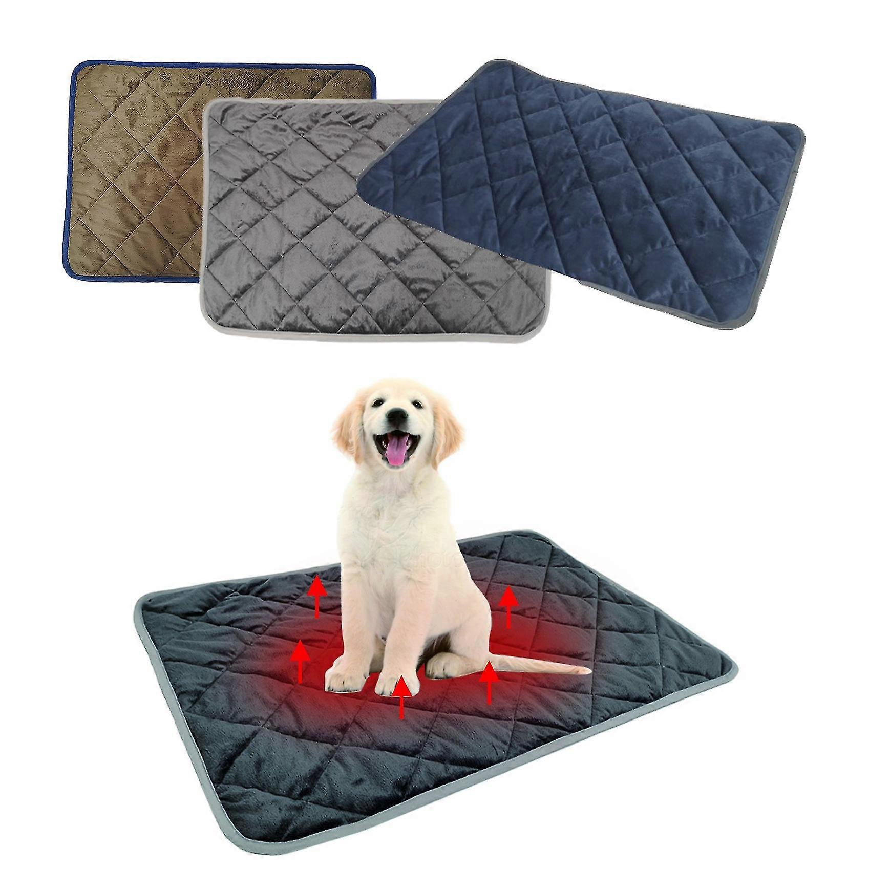 Pets Self Heating Pads Warm Dog Bed Cat Blanket Thermal Mat Sofas Floors Beds - CHUN