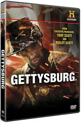 Gettysburg DVD (2012) Ridley Scott cert E - Região 2