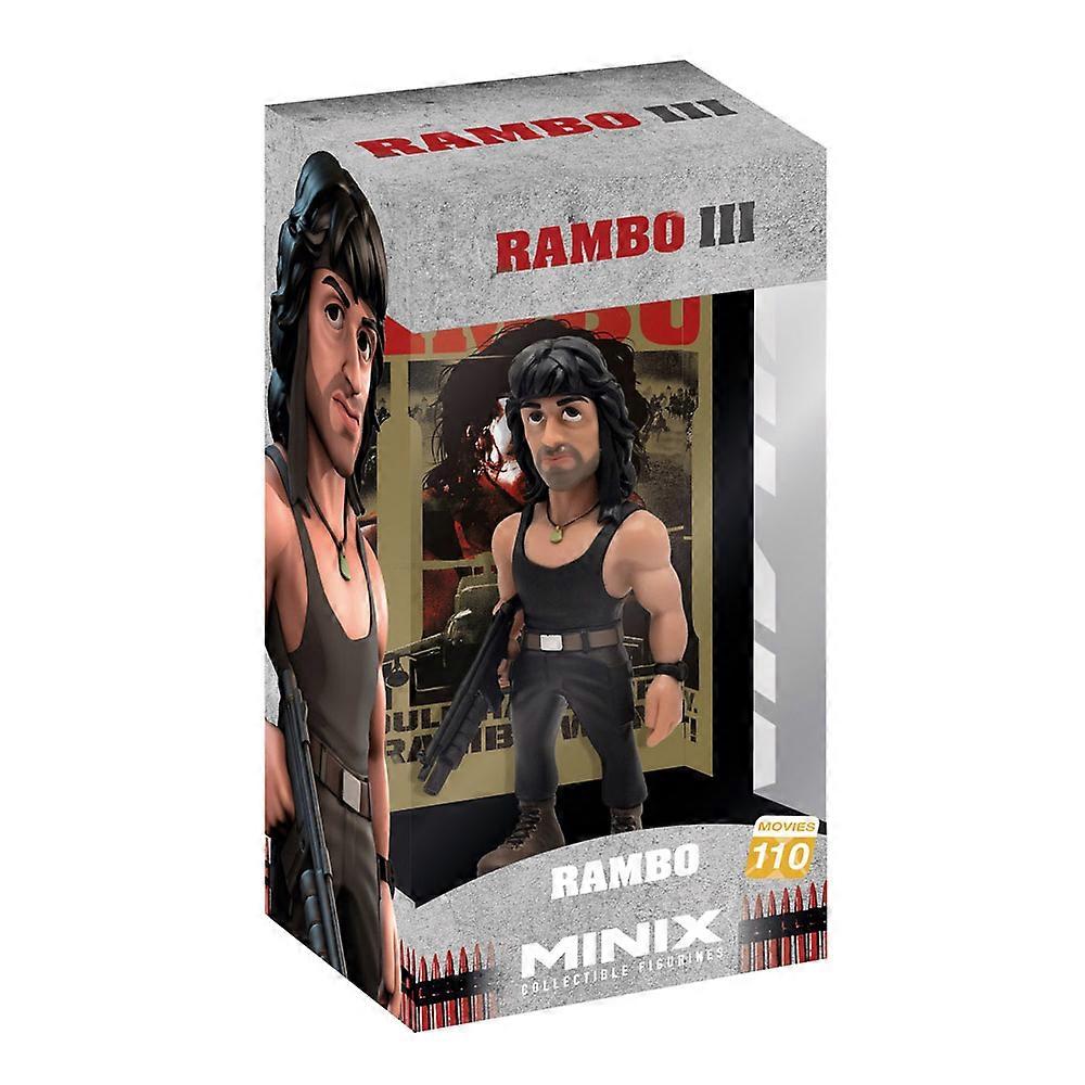 MINIX Rambo 3 Rambo with Singlet 110 Detailed Collectible Action Movie Figure