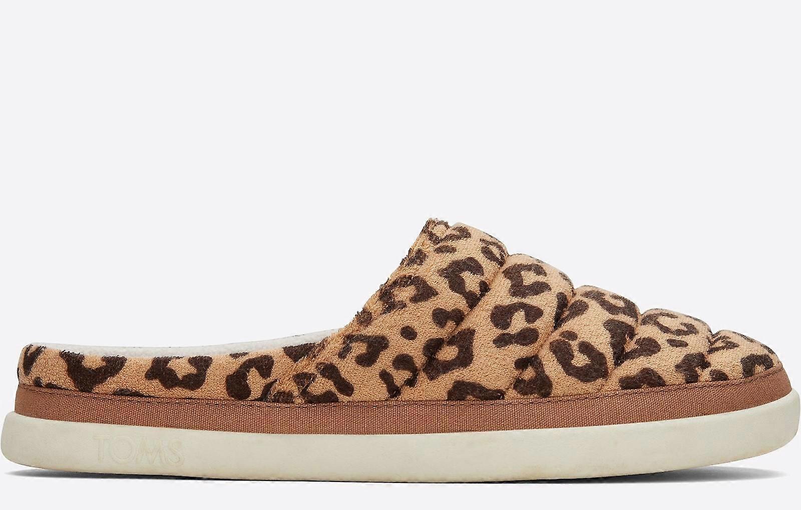 Toms Sage Slippers Brown / Leopard