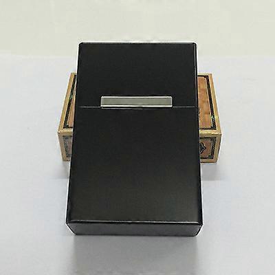 Cigarette Cases,Automatic Flip Aluminum Alloy Cigarette Case Metal Cigarette Case Gift Packaging Box Large Capacity Magnetic Alloy Cigarette Case In S