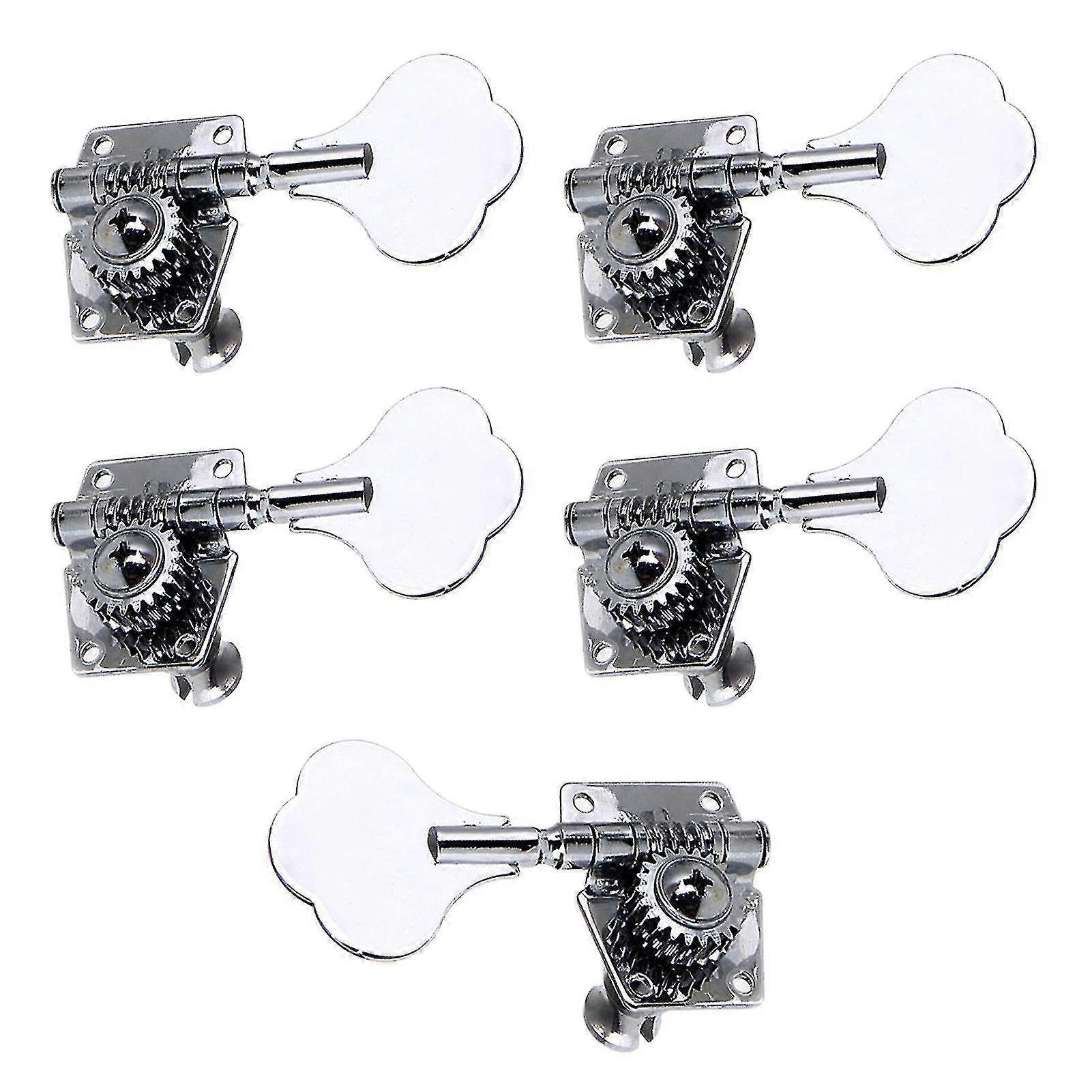 1pcs Left & 4pcs Right Bass Tuner Peg Guitar Tuning Pegs