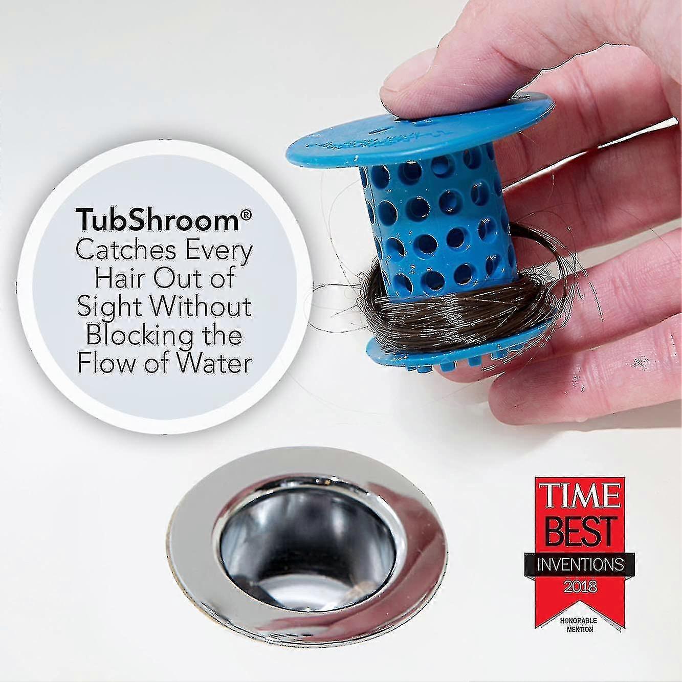 Revolutionary Tub Drain Protector Hair Catcher/strainer/snare