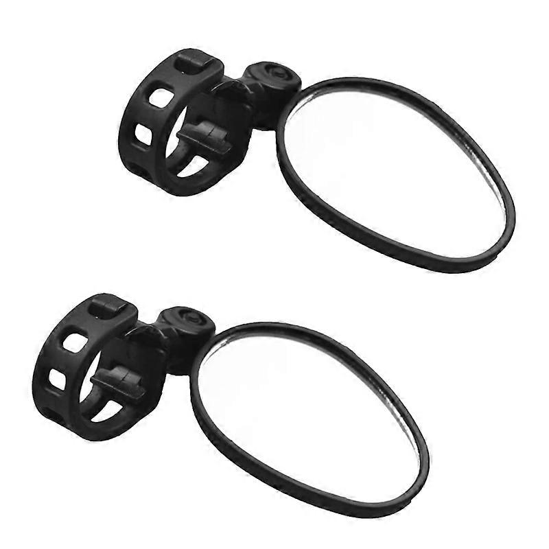 Bike Rearview Mirrors Adjustable Rotatable Handlebar End Mount Mirror Easy Install for Road Bike