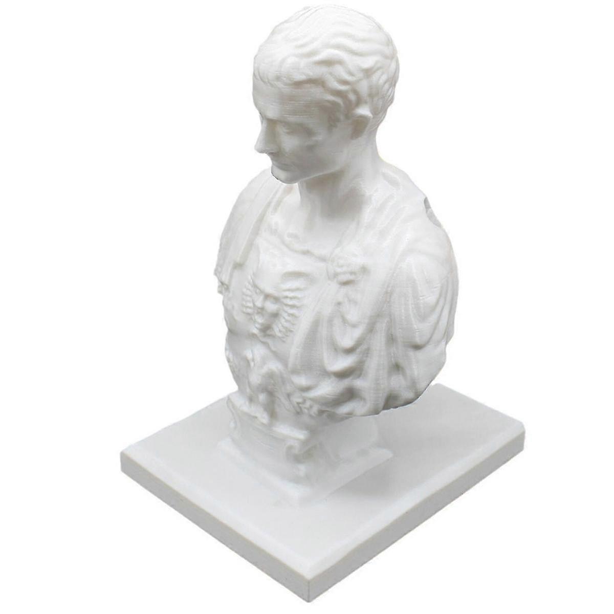 Kynäteline - Toimistohuonekalusteet, Caesar Bust -patsaskynäteline työpöytäjärjestäjille ja tarvikkeille