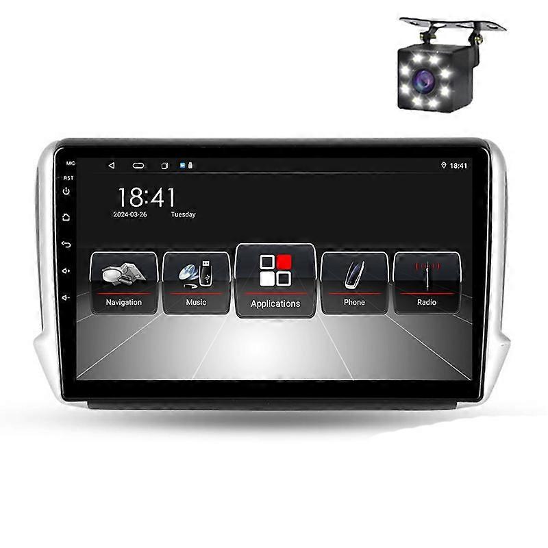 Car Radio Multimedia For Peugeot 2008 1 2013 - 2020 Video Player Carplay Navigation Auto