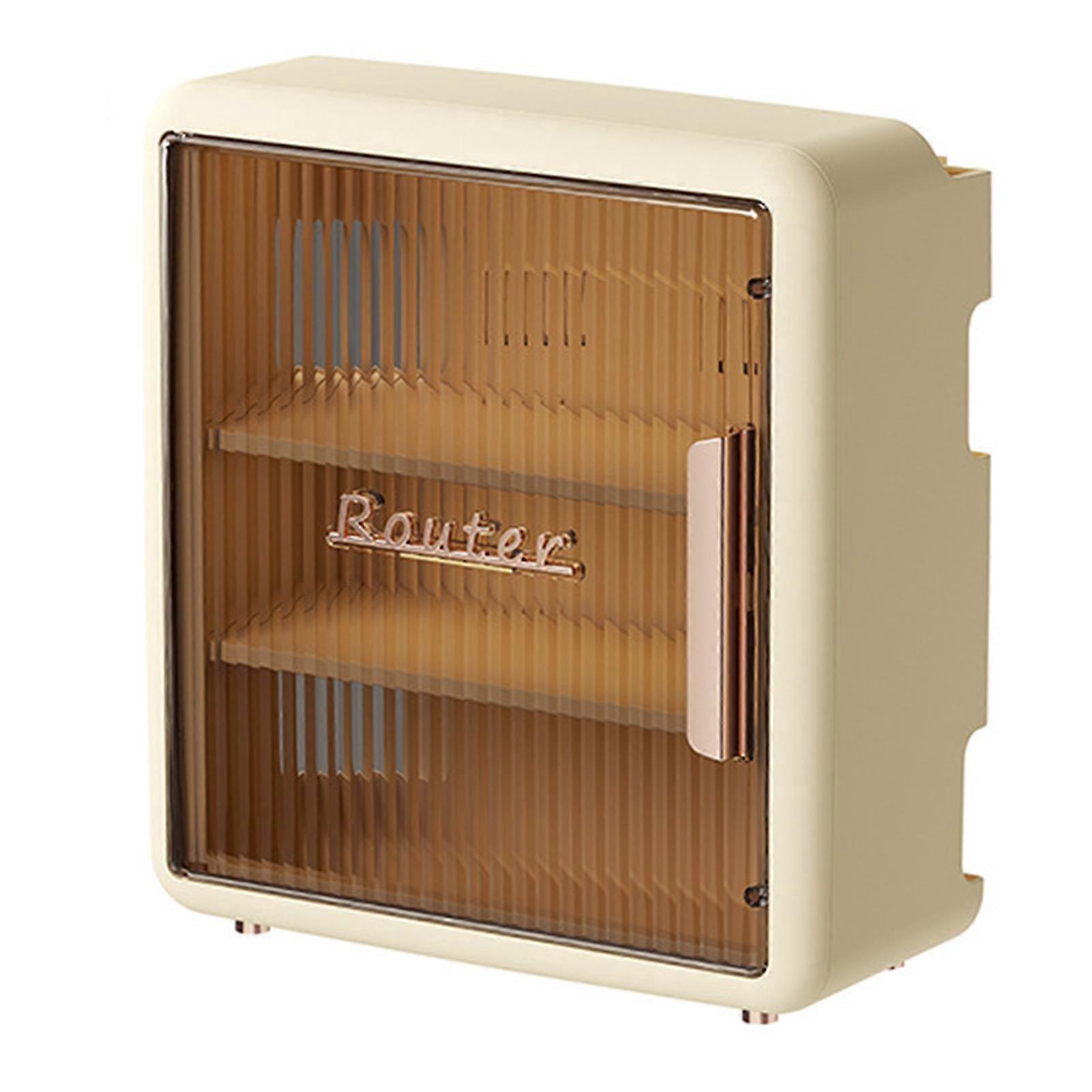 Monitor Router Organizer Rack No Drilling Hanging Rack Box