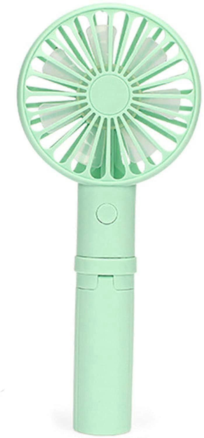 S Portable Handheld Usb Recharable Fold Fan, Speed (, Deployable Bracket)