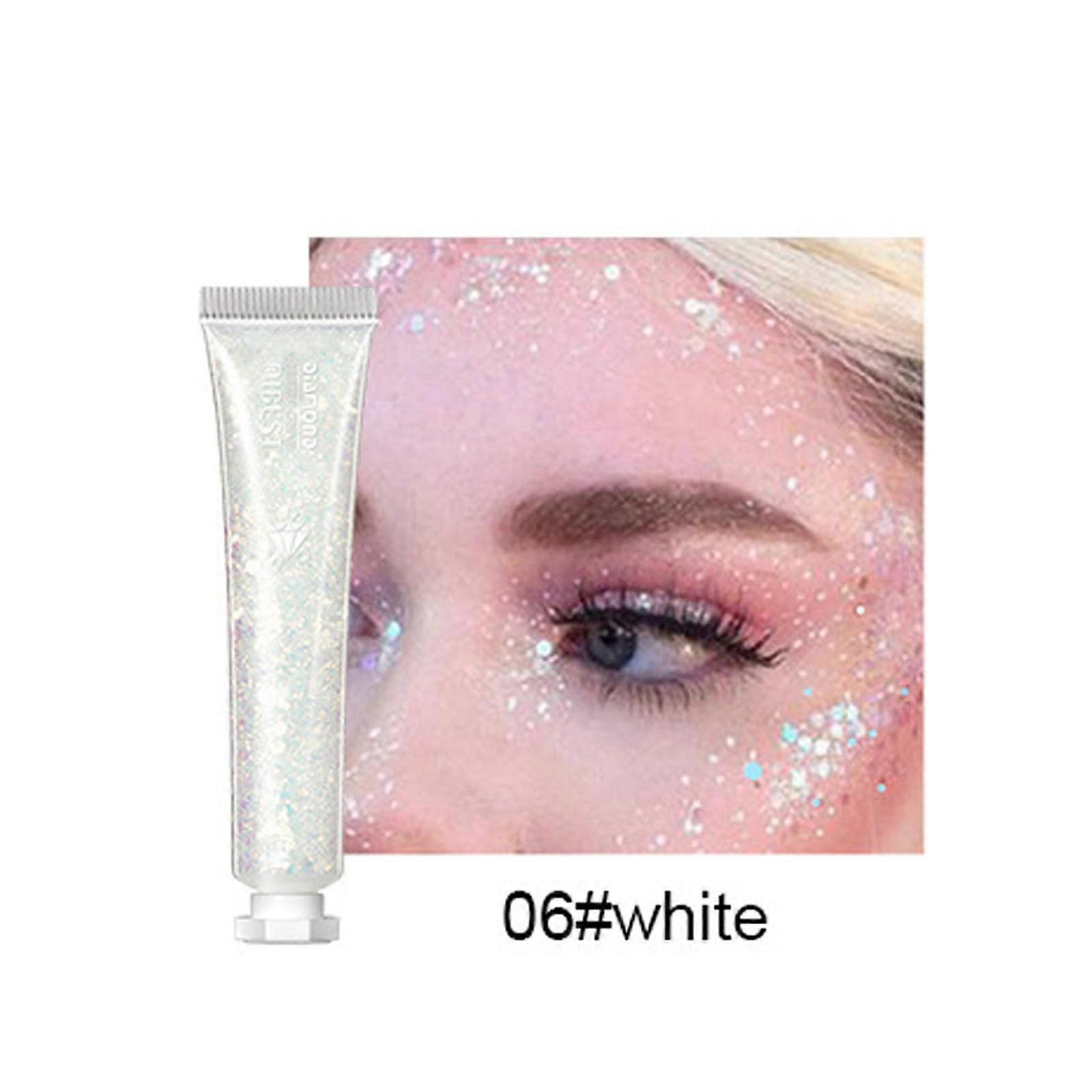 Single Color Flash Eye Shadow, Sequin Cream, Color And Highlight, Face And Body Flash Gel Stage Makeup