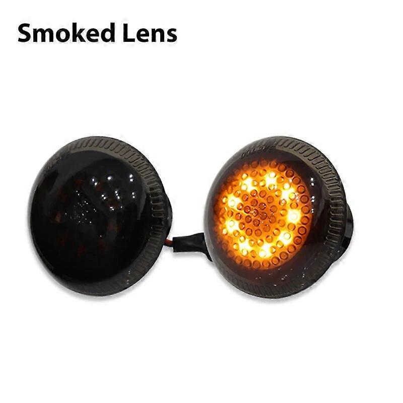 iJDM Amber yellow LED Front Fender Side Marker Light Assemblies For 2010-2021 Ford Transit Connect Turn Signal Light 12V T10 LED