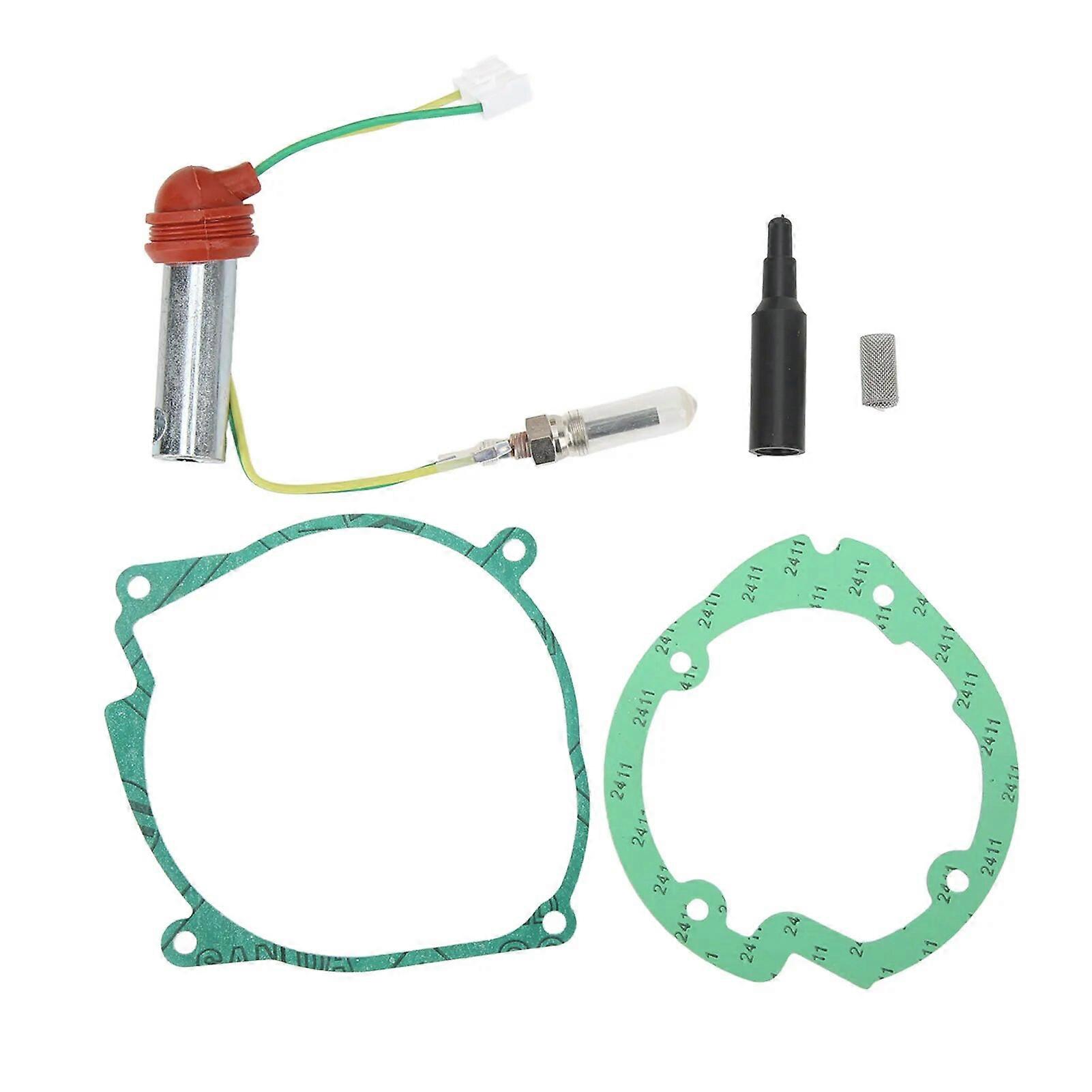 Kit di riparazione candelette d'aria da 5 pezzi 12V 5KW Kit di manutenzione del servizio di riscaldamento da parcheggio in gomma rame per riscaldatore Webasto Eberspacher