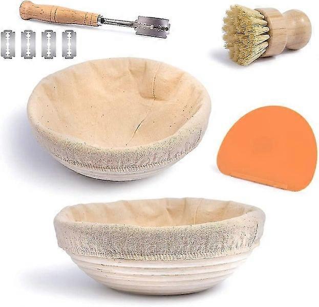 Round Bread Proofing Basket Set - For Proofing Breads