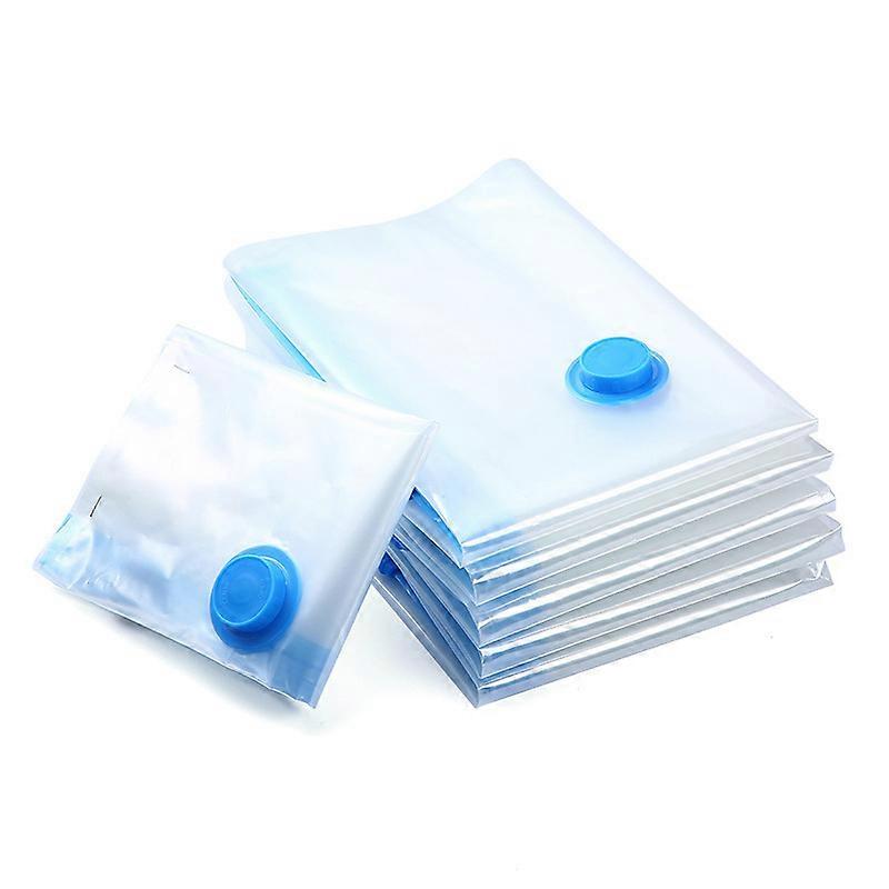 set of 6 XXL vacuum storage covers - Vacuum cleaner bag - 100 x 80 cm - Vacuum bags for storing clothes, duvets, blankets and cushions