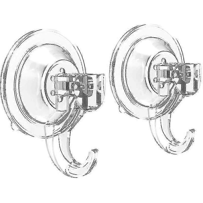 4pcs Suction Cup Hook Wall Glass Hook Kitchen Bathroom Hook Practical Hook