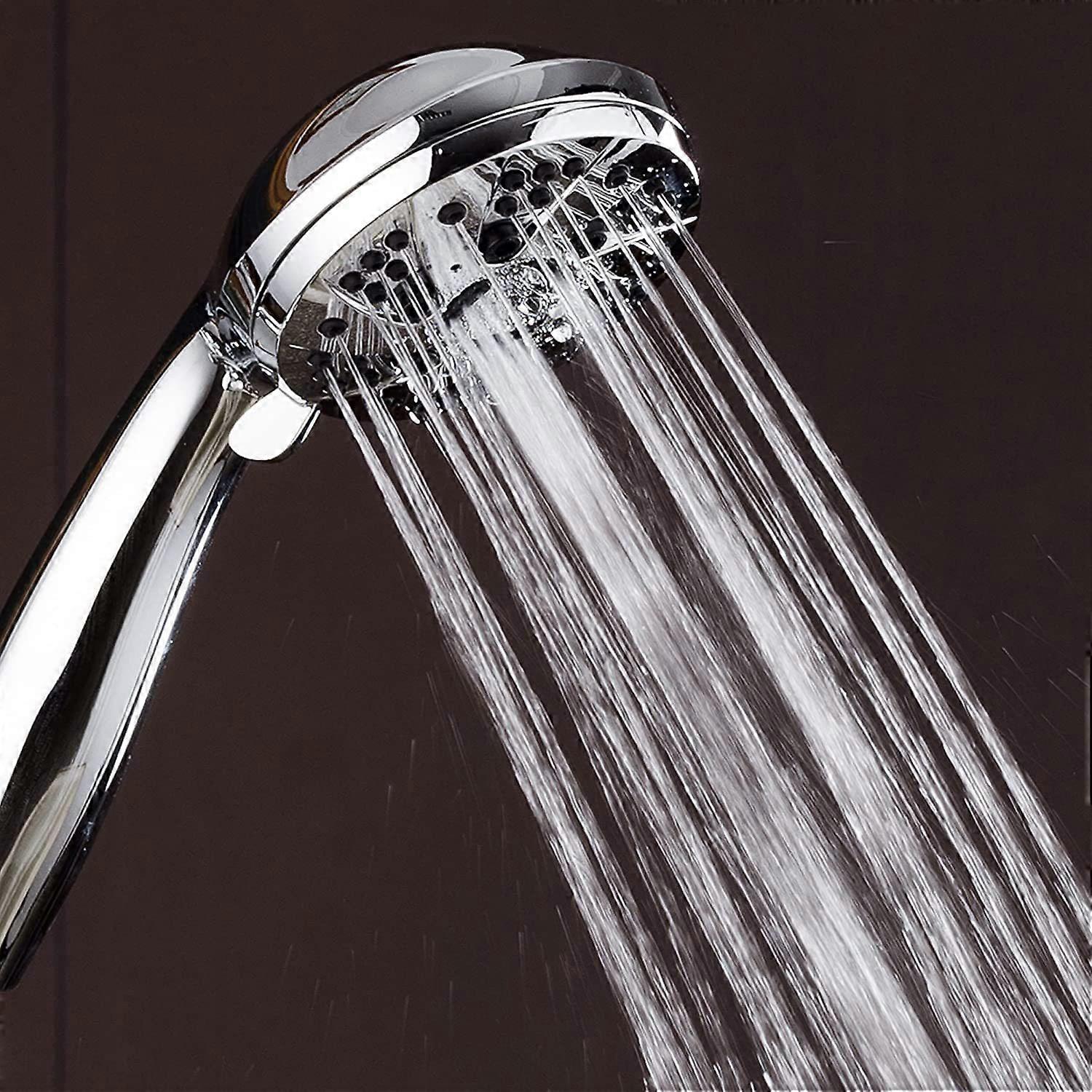 1pc High Pressure 6  Setting Handheld Shower head