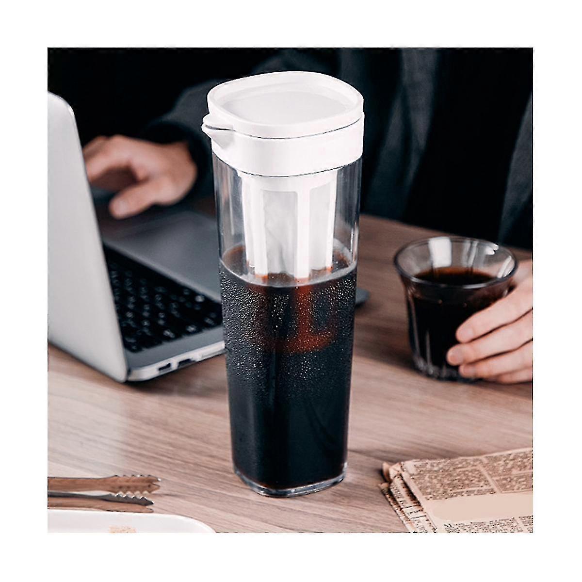High Capacity Iced Brew Coffee Maker Coffee Pots Cold Coffeepots Teapots Filter For Tea Hand Coffe