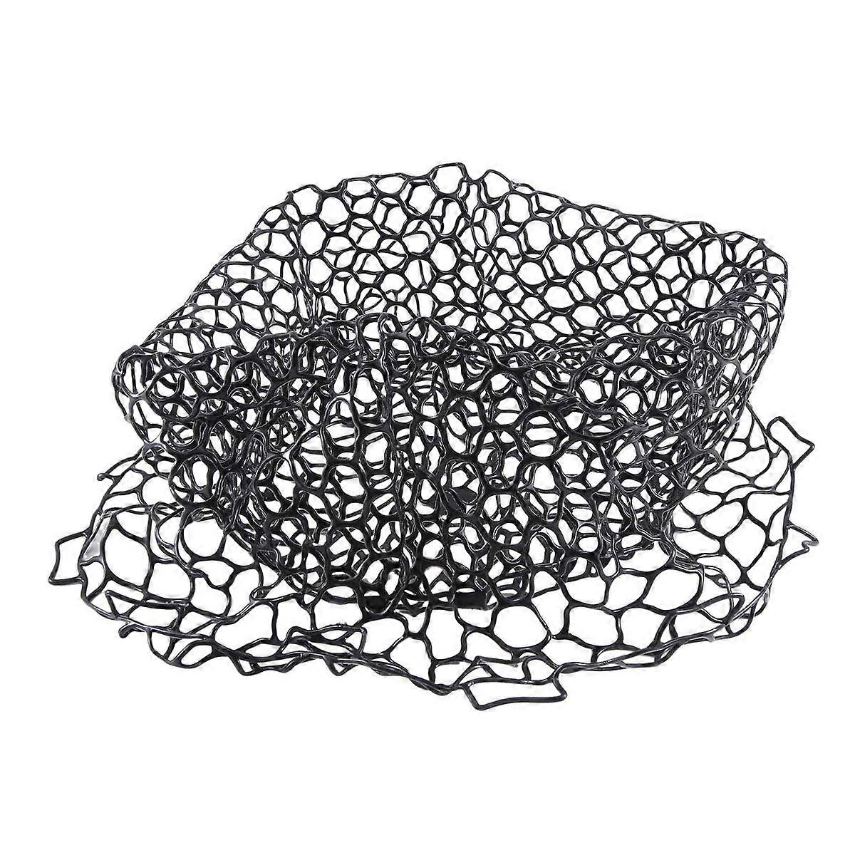 Replacement Collapsible Fishing Net Wear-Resistant Rubber Mesh Fish Catch Multifunctional Dip Net B