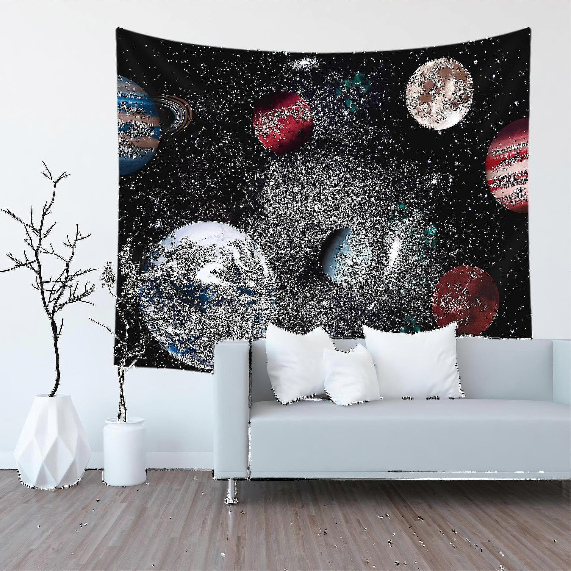 Galaxy Space Pattern Wall Hanging Star Tapestry Home Decorations For Living Room