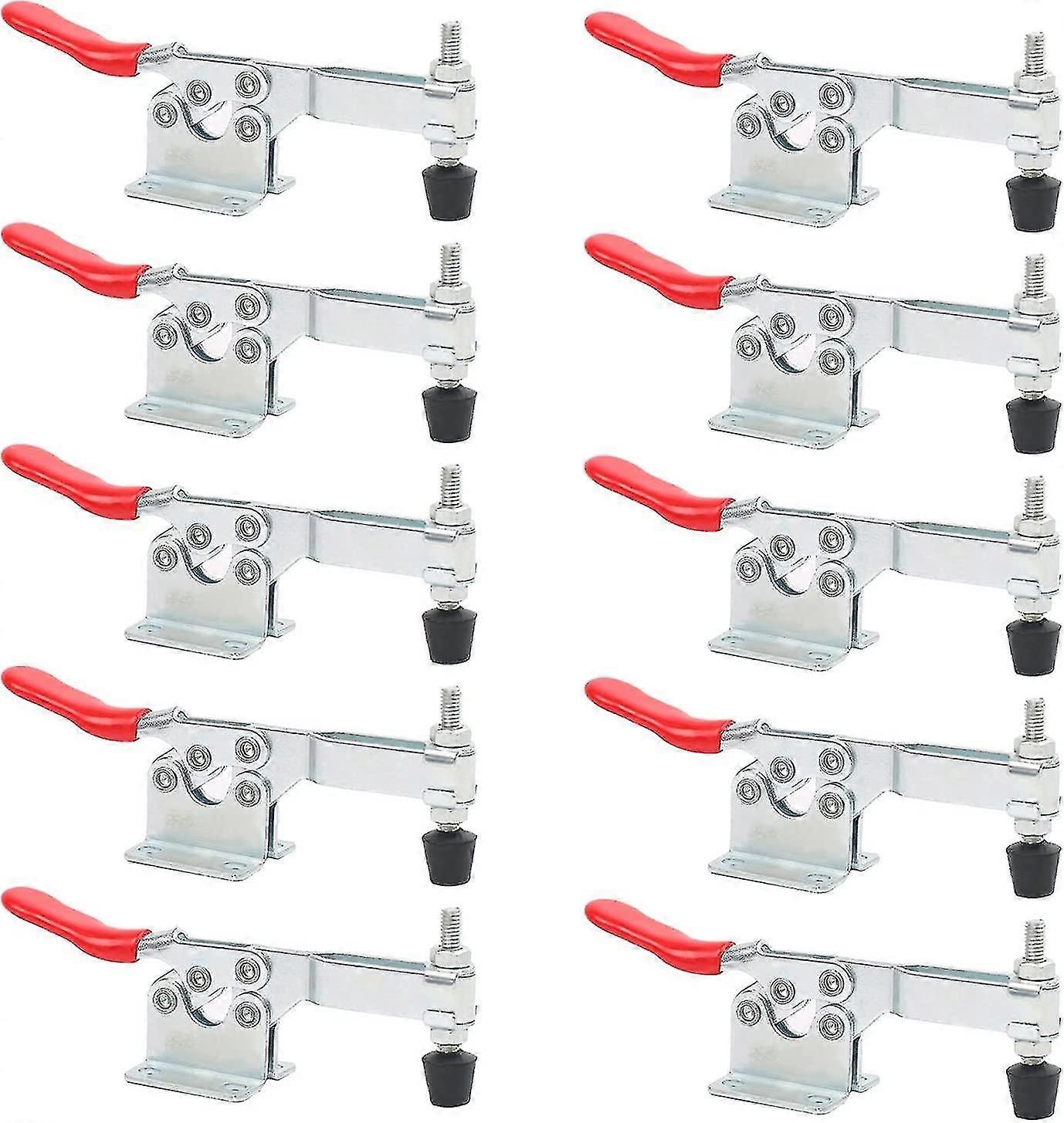 201-b 10 Pack Horizontal Quick  Se Knee Lever Tensioner For Machine Use, Woodworking, Welding